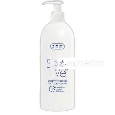 SENSITIVE GEL LIMPIADOR ROSTRO Y CUERPO PARA PIELES SENSIBLE ZIAJA