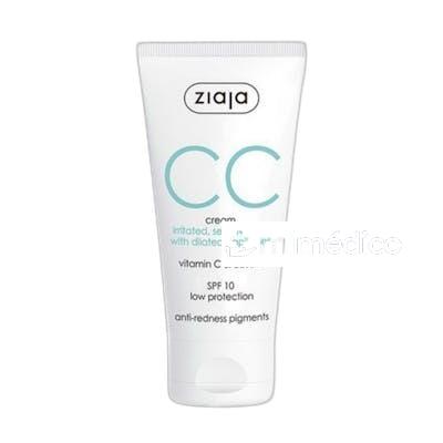 CC CREAM CORRECTORA PARA PIELES IRRITADAS Y SENSIBLES 50 M ZIAJA