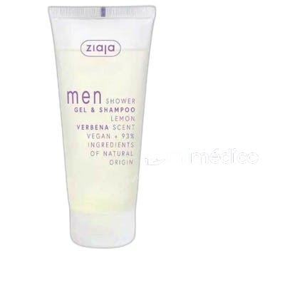 MEN GEL DE DUCHA Y CHAMPU LEMON VERBENA 200 ML NA ZIAJA