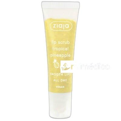 TROPICAL PINEAPPLE EXFOLIANTE LABIAL DE AZUCAR 12 ML NA ZIAJA