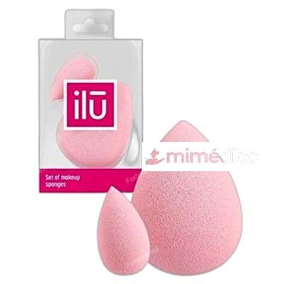 SET DE ESPONJAS DE MAQUILLAJE GRANDE Y MINI 2 PIEZAS NA T4B ILU