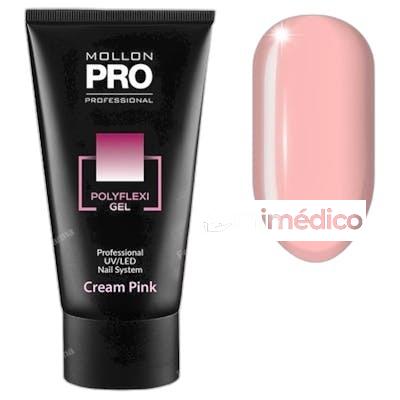 POLYFLEXI GEL COLOR 60 ML 06 CREMA PINK MOLLON PRO