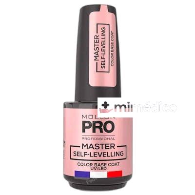 MASTER SELF LEVELLING COLOR BASE COAT 12 ML 01 SOFT PINK MOLLON PRO