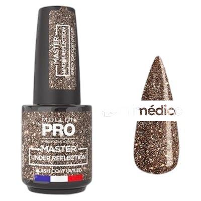 MASTER UNDER REFLECTION ESMALTE DE UNAS 12 ML 01 GOLD SAND MOLLON PRO