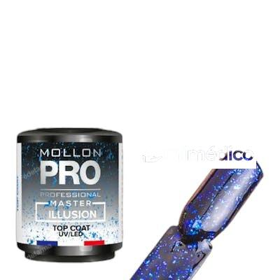 MASTER ILLUSION TOP COAT 12 ML BLUE MOLLON PRO