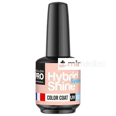 HYBRID SHINE COLOR COAT ESMALTE SEMIPERMANENTE 8 ML 371 NAKE MOLLON PRO