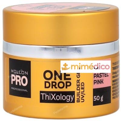 ONE DROP THIXOLOGY GEL DE CONSTRUCCION 50 GR 01 PASTEL PINK MOLLON PRO