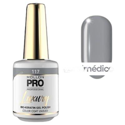 LUXURY COLOR COAT ESMALTES DE UNAS 8 ML 117 ULTIMATE GRAY MOLLON PRO