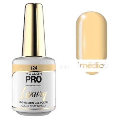 LUXURY COLOR COAT ESMALTES DE UNAS 8 ML 124 HELLO YELLOW MOLLON PRO