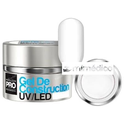 GEL DE CONSTRUCTION UV LED 30 ML 07 SNOW WHITE MOLLON PRO