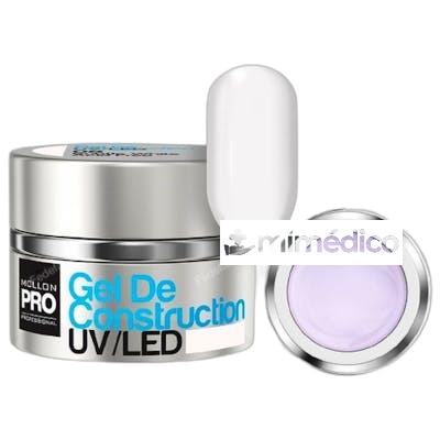 GEL DE CONSTRUCTION UV LED 30 ML 08 SUBTLE WHITE MOLLON PRO