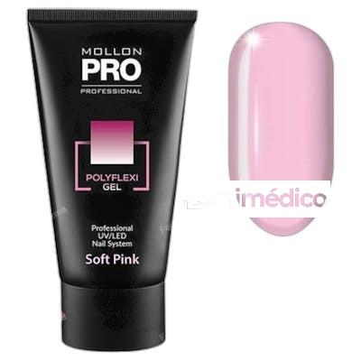 POLYFLEXI GEL COLOR 60 ML 02 SOFT PINK MOLLON PRO