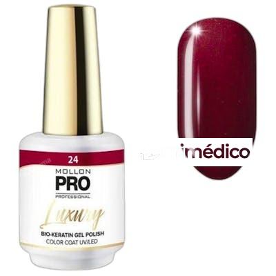 LUXURY COLOR COAT ESMALTES DE UNAS 8 ML 24 RED GOOSEBERRY MOLLON PRO
