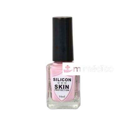 SILICON SKIN ESMALTE PROTECTOR ROSA 14 ML NA EUROSTIL