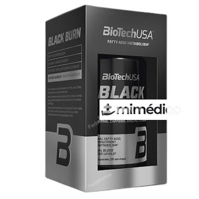 BLACK BURN  - 90 CAPSULAS BIOTECH USA