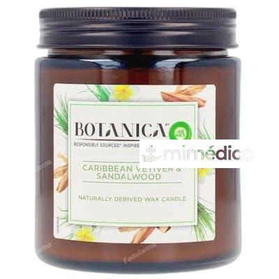 BOTANICA VELA CARIBBEAN VETIVER SANDALWOOD 205 GR NA AIR WICK