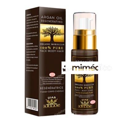 ACEITE REGENERADOR DE ARGAN 100% BIO 30 ML. DIAR ARGAN