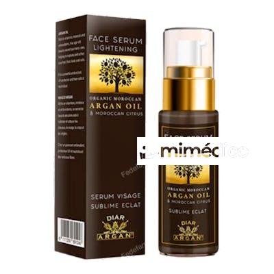 SERUM FACIAL ILUMINADOR DE ARGAN Y CITRICOS 30 ML DIAR ARGAN