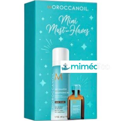 SET CHAMPU MINI MUST HAVES DARK 65 ML FORMULA REVITALIZANTE MOROCCANOIL