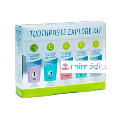SET PASTAS DENTALES MULTIFUNCIONALES ACAI Y MENTA 75 ML 4 P BECONFIDENT