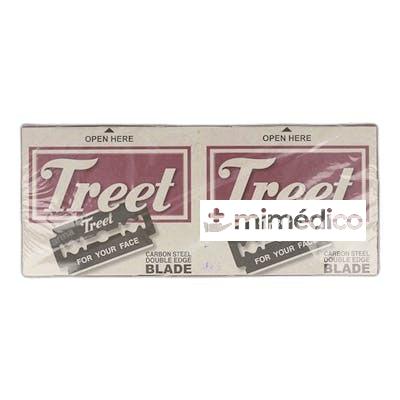 CUCHILLAS CARBON STEEL 10 X 20 200 PIEZAS NA TREET