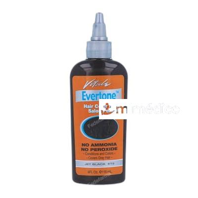 EVERTONE HAIR COLOR 118 ML ET2 JET BLACK VITALE