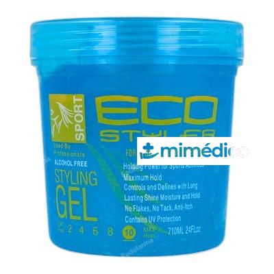 GEL STYLING SPORT AZUL 710 ML NA ECO STYLER