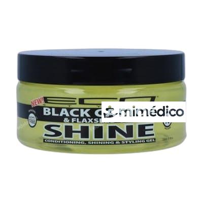 SHINE GEL BLACK CASTOR 236 ML NA ECO STYLER