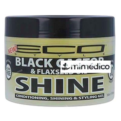 SHINE GEL BLACK CASTOR 300 ML NA ECO STYLER