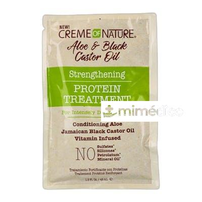 TRATAMIENTO ALOE RICINO NEGRO PROTEINA FUERZA 46 ML NA CREME OF NATURE
