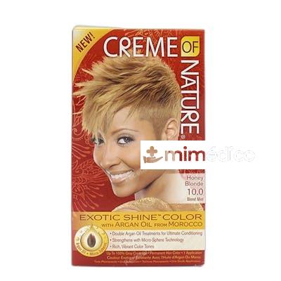 EXOTIC SHINE COLOR WITH ARGAN OIL FROM MOROCCO 100 HONEY BLO CREME OF NATURE
