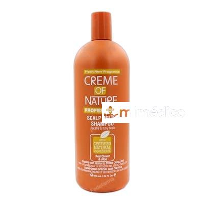 TREBOL ROJOALIVIO DEL CUERO CABELLUDO CON ALOE CHAMPU 946ML CREME OF NATURE