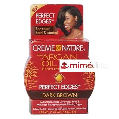 ARGAN OIL FROM MOROCCO PERFECT EDGES 637 GR DARK BROWN CREME OF NATURE