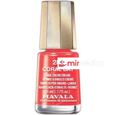 ESMALTE DE UNAS MINI COLORS 283 CORAL BAY MAVALA