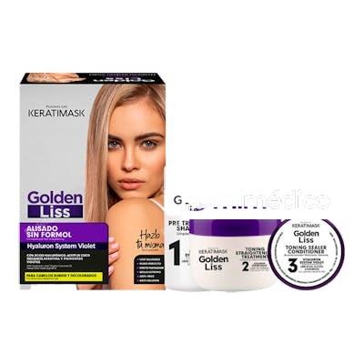 KERATIMASK ALISADO GOLDEN LISS PLACENTA LIFE