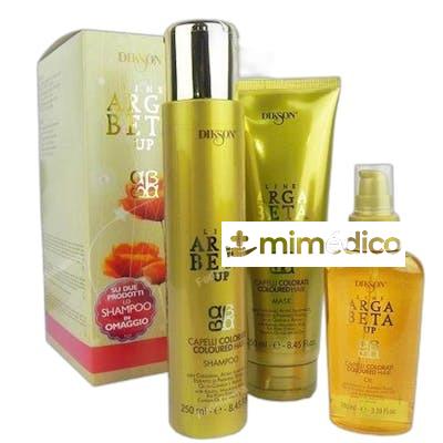 ARGABETA UP VOLUME KIT CHAMPU MASCARILLA SPRAY NA DIKSON