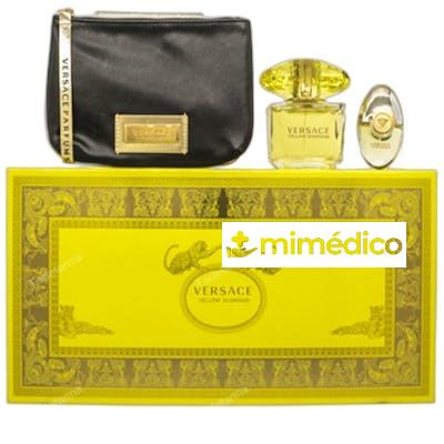 SET EAU DE TOILETTE YELLOW DIAMOND VAPORIZADOR 90 ML 2 PIEZ VERSACE