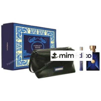 DYLAN BLUE POUR HOMME EAU DE TOILETTE 100 ML 2 PIEZAS NA VERSACE