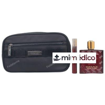 SET EAU DE PARFUM EROS FLAME 3 PIEZAS NA VERSACE