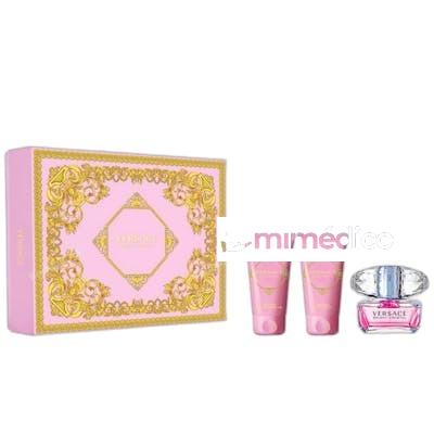 SET BRIGHT CRYSTAL 3 PIEZAS 3 UNIDADES VERSACE