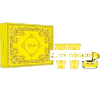 SET YELLOW DIAMOND 3 PIEZAS NA VERSACE
