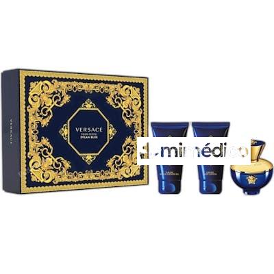 SET POUR HOMME DYLAN BLUE 3 PIEZAS 3 UNIDADES VERSACE