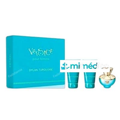 SET DYLAN TURQUOISE 3 PIEZAS 3 UNIDADES VERSACE