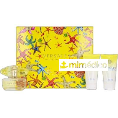 YELLOW DIAMOND SET 3 PIEZAS NA VERSACE