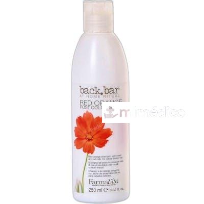 BACK BAR RED ORANGE CHAMPU CAPILAR 250 ML FARMAVITA