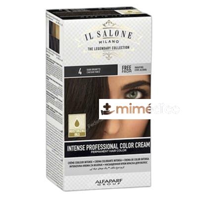 IL SALONE PACK TINTE PERMANENTE 5 UNIDADES 4 CASTANO OSCURO ALFAPARF MILANO