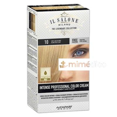 IL SALONE PACK TINTE PERMANENTE 5 UNIDADES 10 RUBIO MUY CLAR ALFAPARF MILANO