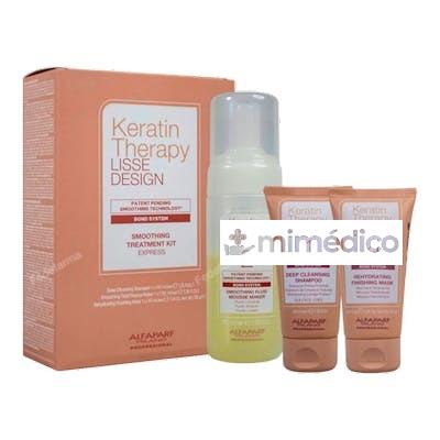 LISSE DESIGN SMOOTHING TREATMENT KIT EXPRESS 3 PIEZAS NA ALFAPARF MILANO