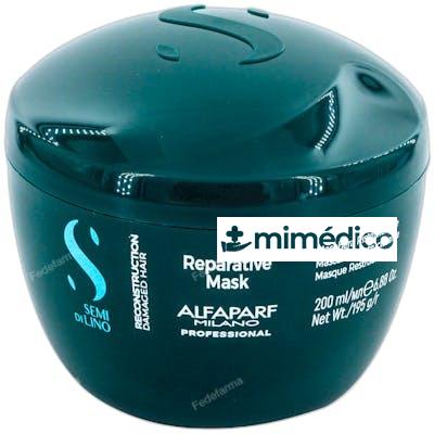 SEMI DI LINO REPARATIVE MASCARILLA REESTRUCTURANTE CABELLOS ALFAPARF MILANO