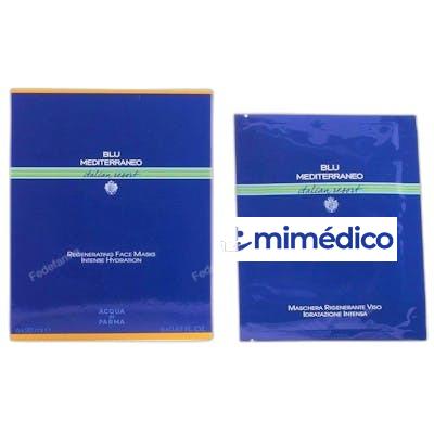 BLU MEDITERRANEO ITALIAN RESORT FACIAL MASK 6 PCS NA ACQUA DI PARMA
